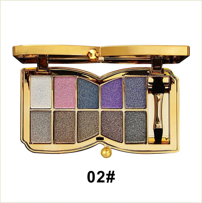 ShimmerGlam Pro - 10 kleuren Sparkle Shimmer oogschaduwpalette | 50% KORTING - Image 12