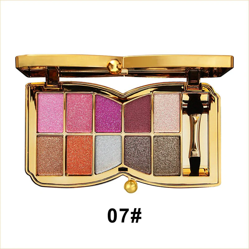 ShimmerGlam Pro - 10 kleuren Sparkle Shimmer oogschaduwpalette | 50% KORTING - Image 17