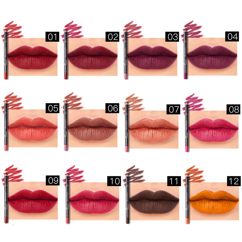 12 kleuren lippenstift pen - Image 3