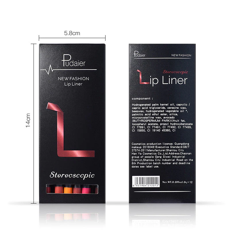 12 kleuren lippenstift pen - Image 9