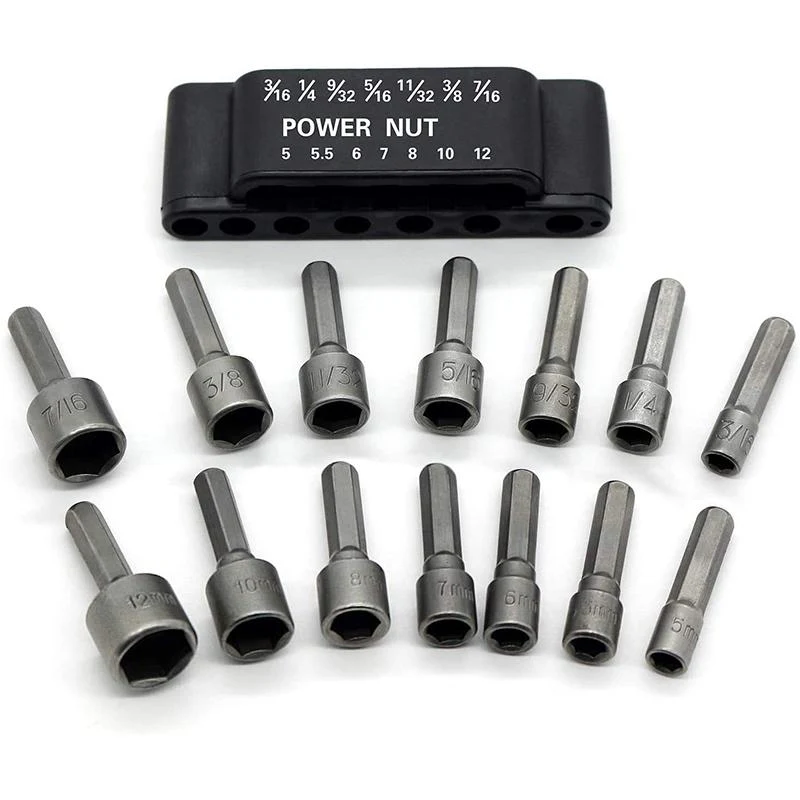 14 stuks Zeshoekige handgreep Power Nuts - Image 3