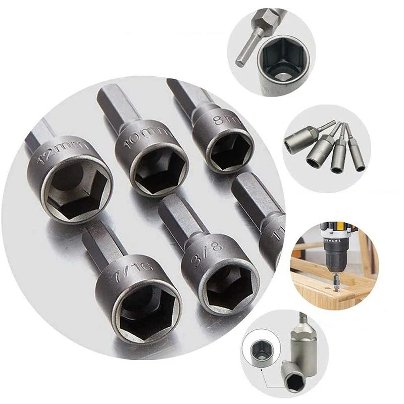 14 stuks Zeshoekige handgreep Power Nuts - Image 5