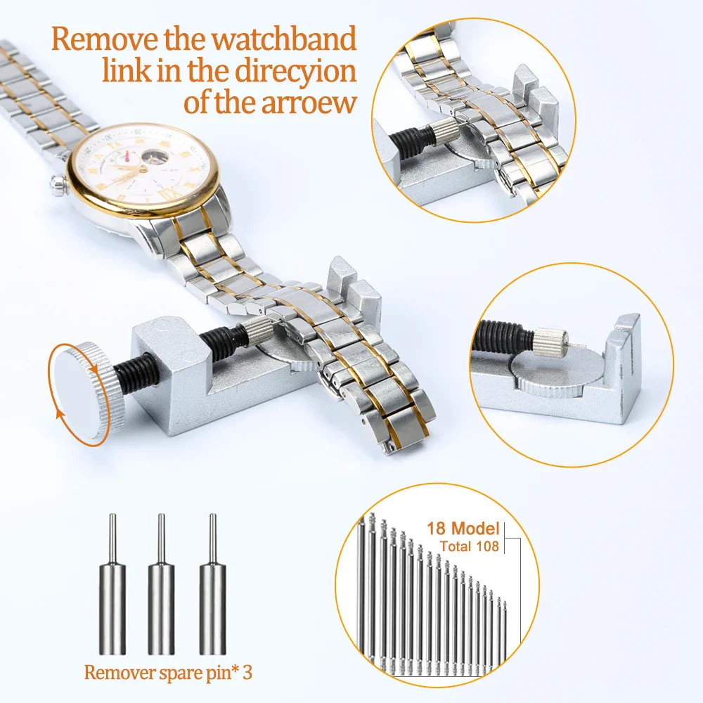 149 in 1 horloge reparatie gereedschap sets - Image 3