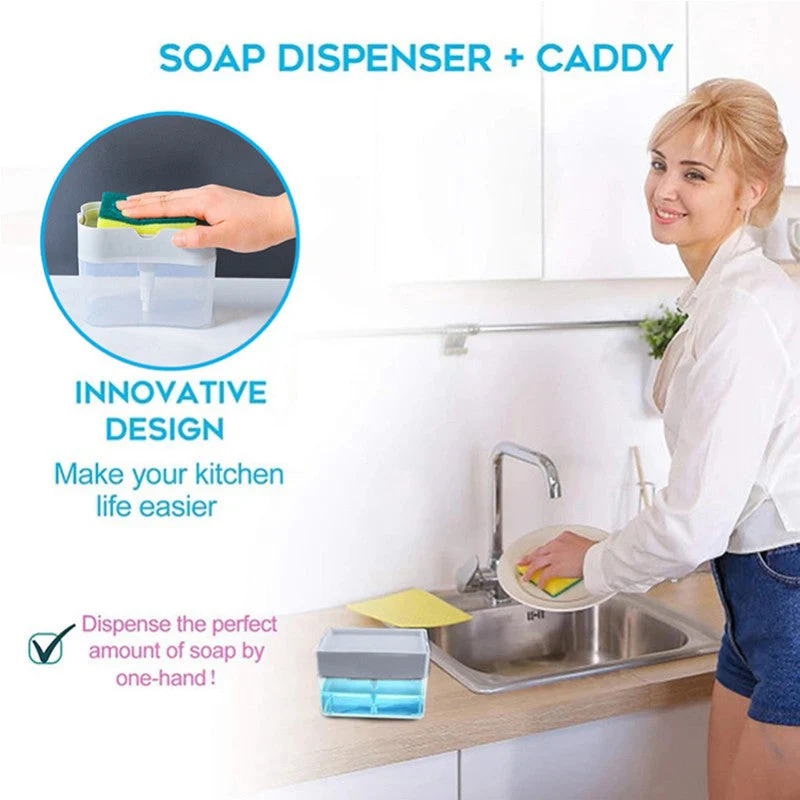 CleanEase  380 ML - 2-in-1-zeepverdeler | 50% KORTING - Image 3
