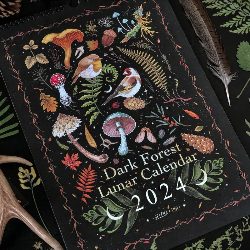 LunaVibes - 2024 Donkere Woud Maankalender | 50% KORTING