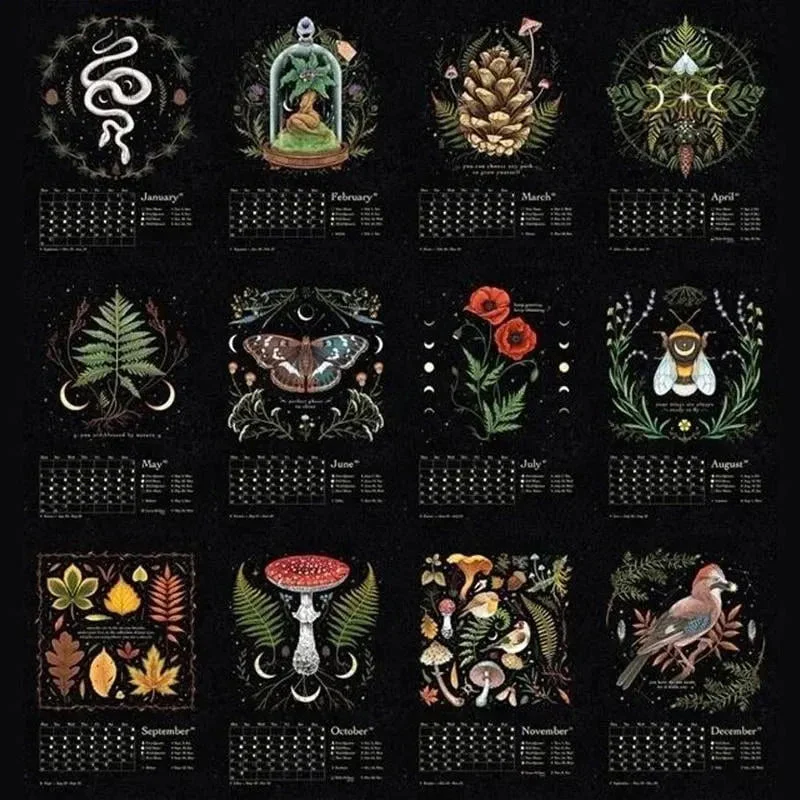 LunaVibes - 2024 Donkere Woud Maankalender | 50% KORTING - Image 6