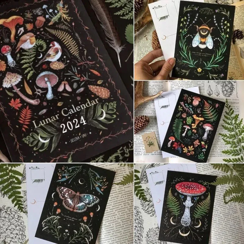 LunaVibes - 2024 Donkere Woud Maankalender | 50% KORTING - Image 7