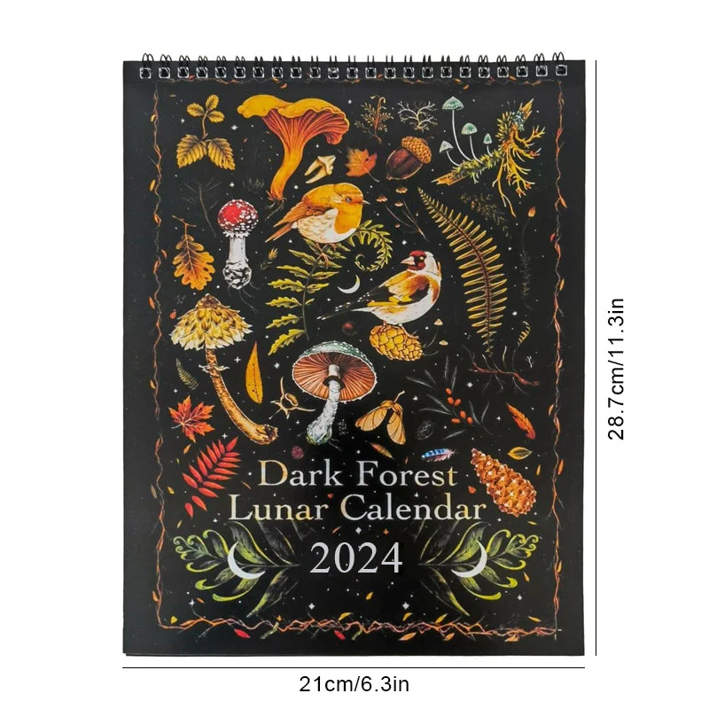 LunaVibes - 2024 Donkere Woud Maankalender | 50% KORTING - Image 8