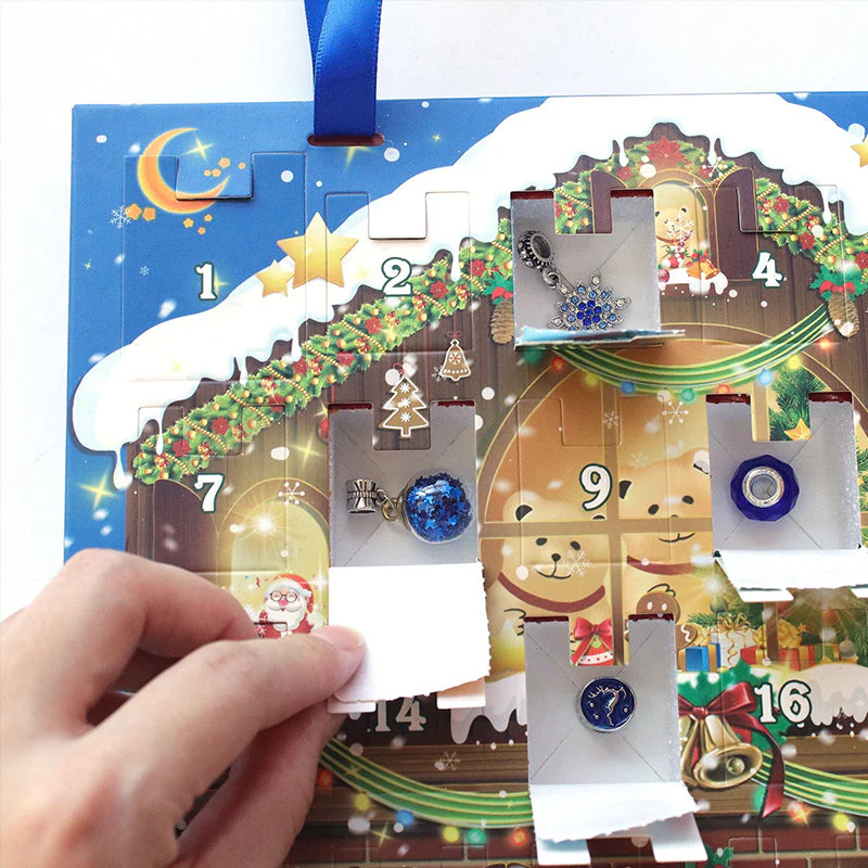 24 Dagen Countdown Kalender DIY Kerst Adventskalender Armbanden Set - Image 7