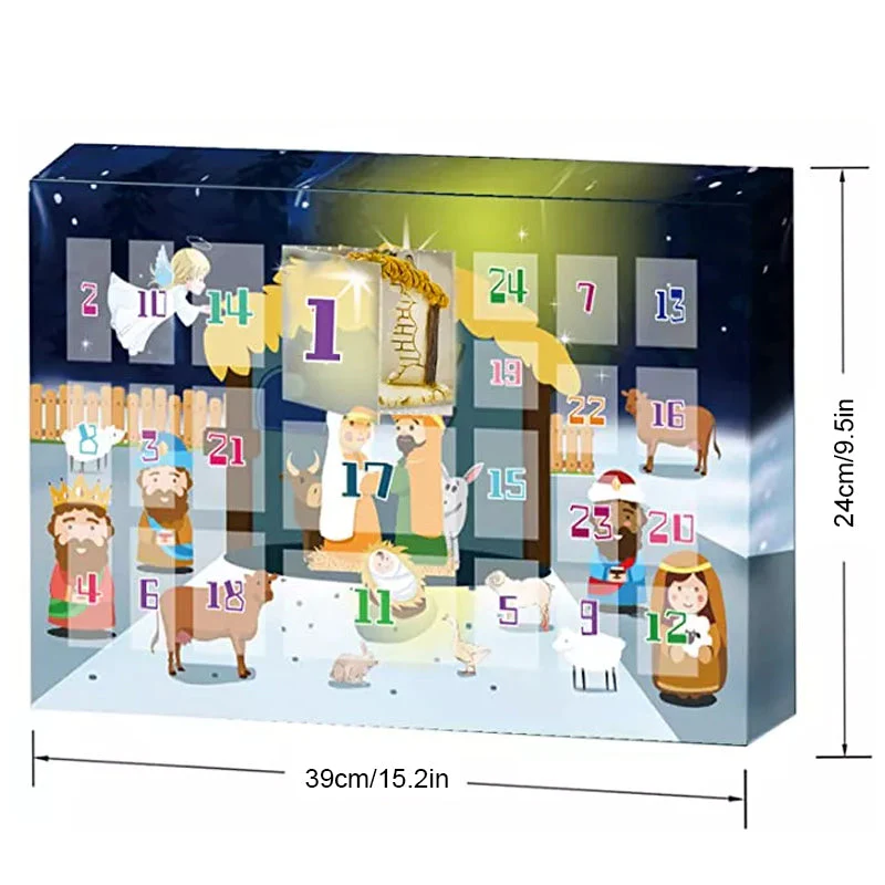 24 Dagen Kerstmis Kerststal Set - Image 12