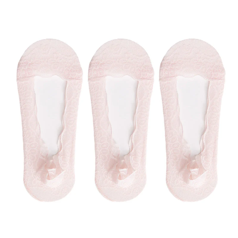【3 paar】 Kanten No Show-voeringsokken voor dames - Image 15