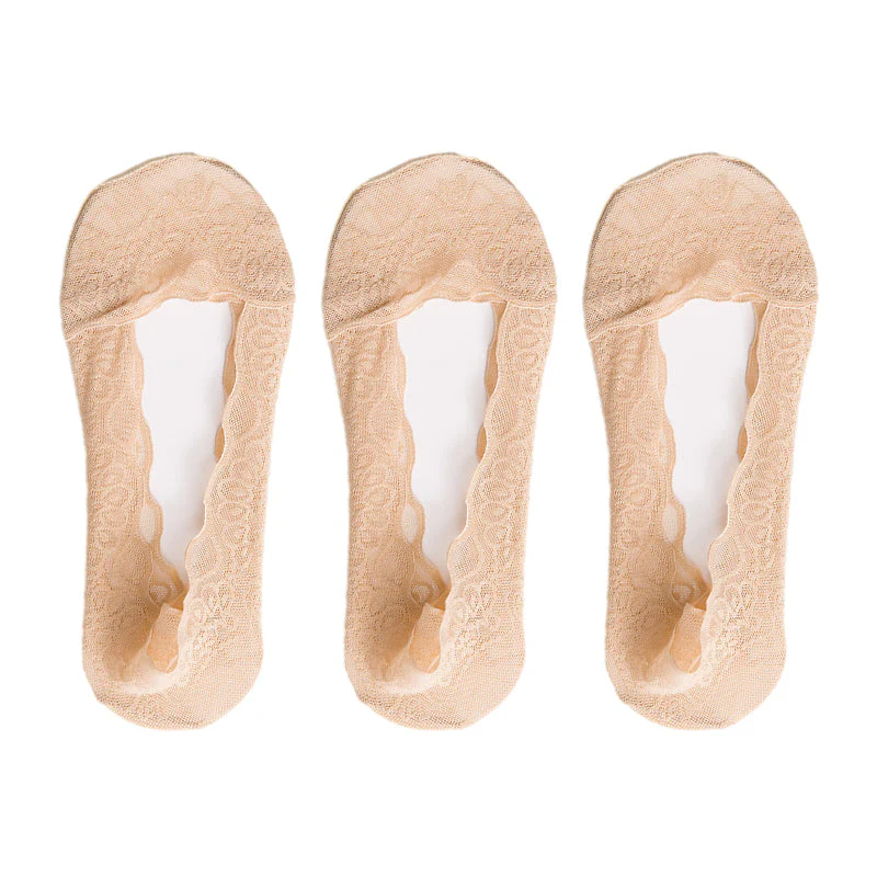 【3 paar】 Kanten No Show-voeringsokken voor dames - Image 16