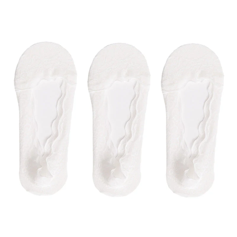 【3 paar】 Kanten No Show-voeringsokken voor dames - Image 17