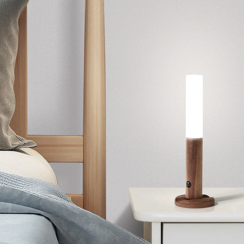 360° draaibare houten LED-wandlamp - Image 4