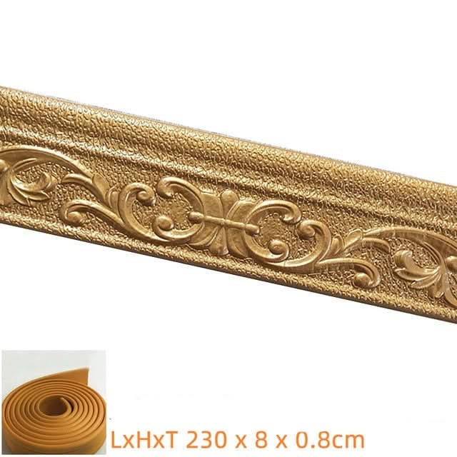 3D-sokkel - Zelfklevende 3D-wandbekleding Stroken x 230 cm - Image 7