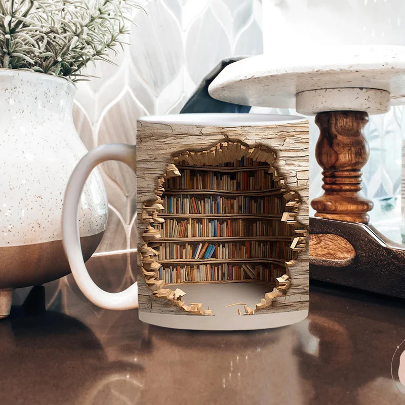 3D boekenplank mok - Image 11