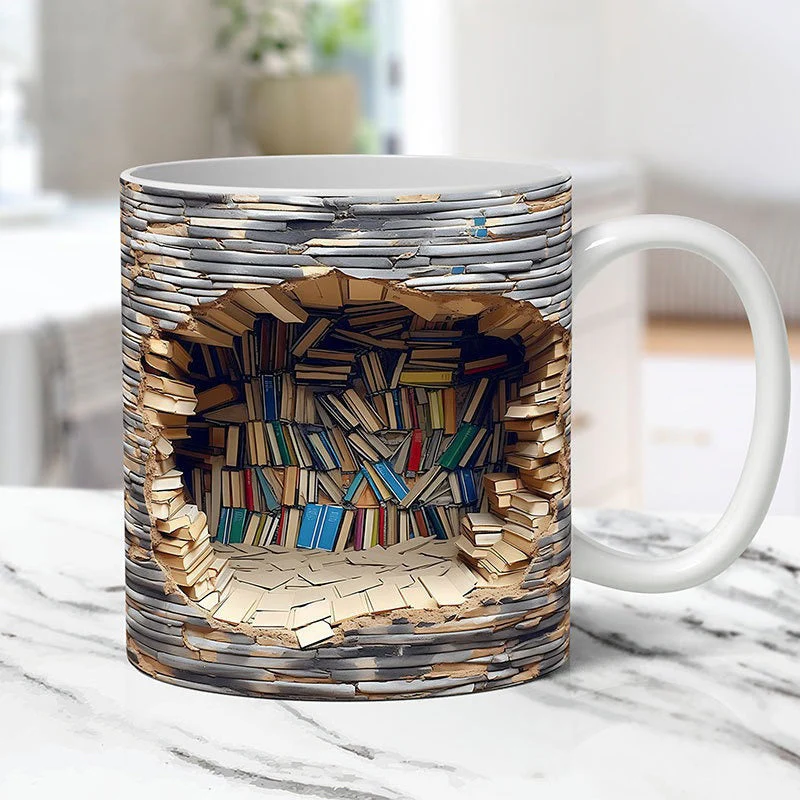 3D boekenplank mok - Image 12