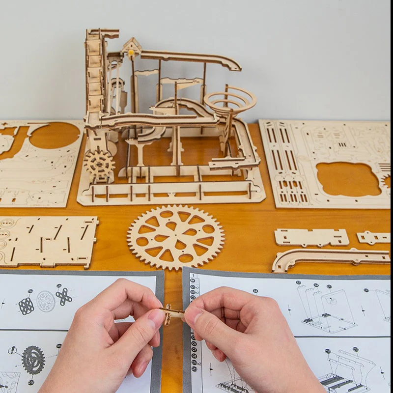 3D PuzzleCraft - Bouw Onvergetelijke Herinneringen met Onze DIY Puzzelbaan | 50% KORTING - Image 2