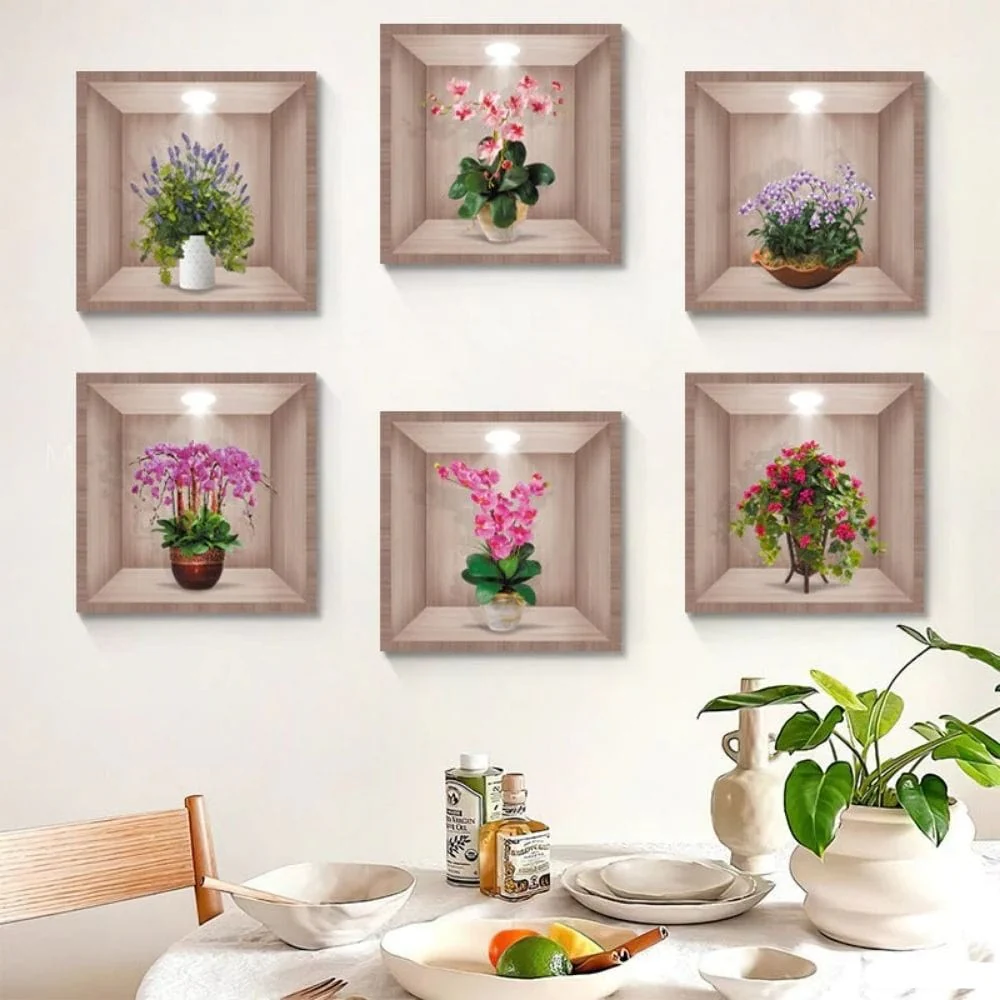 3D Groene Planten Muurstickers - Image 7