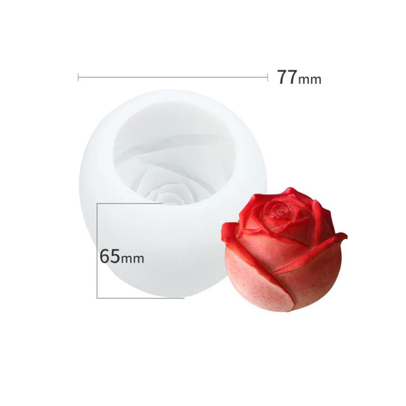 3D siliconen roosvorm ijsblokjesvorm - Image 12