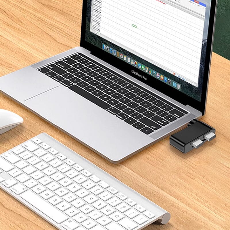4-in-1 draaibare USB-hub - Image 4