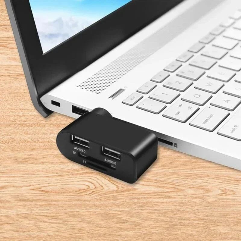 4-in-1 draaibare USB-hub - Image 5