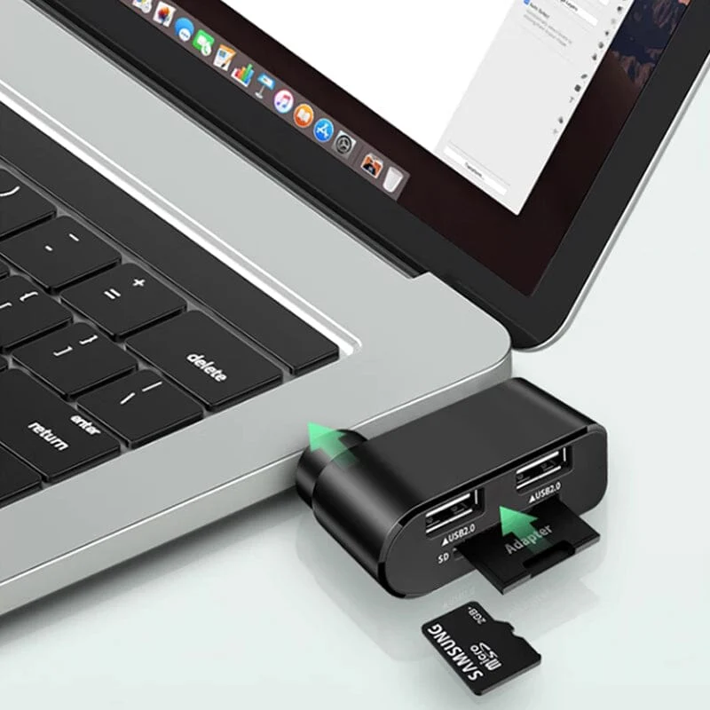 4-in-1 draaibare USB-hub - Image 6