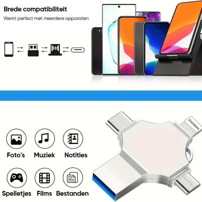 4-in-1 USB 3.0-flashdrive - Image 4