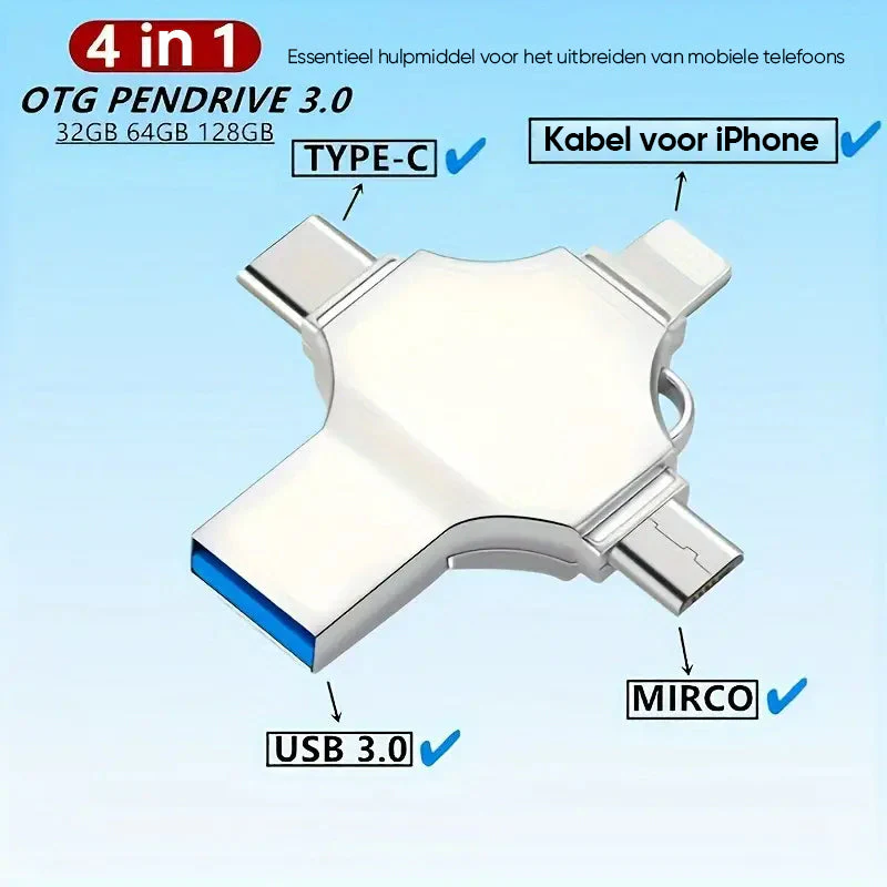 4-in-1 USB 3.0-flashdrive - Image 7