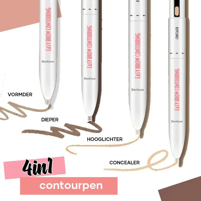 4-in-1 wenkbrauwcontour- en markeerstift - Image 5