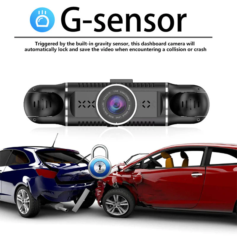 4-Kanaals 1080p Auto-Recorder - Kristalheldere Beveiliging Voor Uw Auto - Image 5