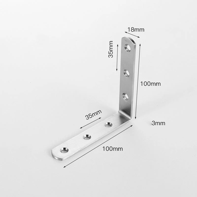 4-pack roestvrijstalen hoekbeugels - Image 11