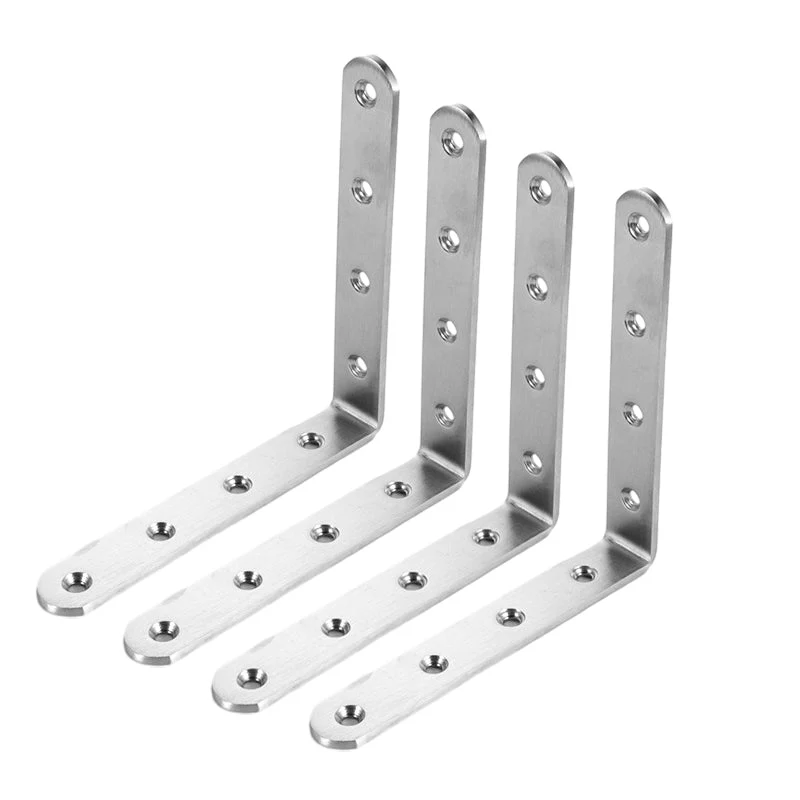 4-pack roestvrijstalen hoekbeugels - Image 16