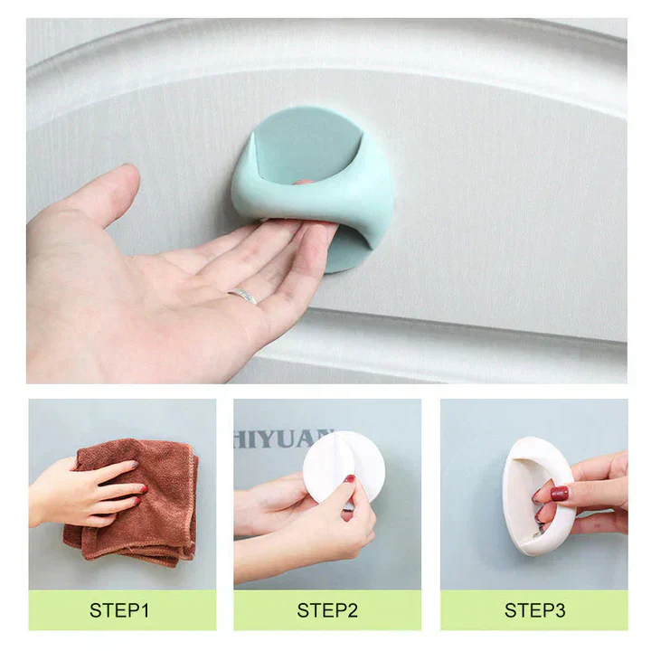 GripFix - Zelfklevende handgrepen – moeiteloos installeren zonder gereedschap of schade | 5 + 5 GRATIS - Image 5