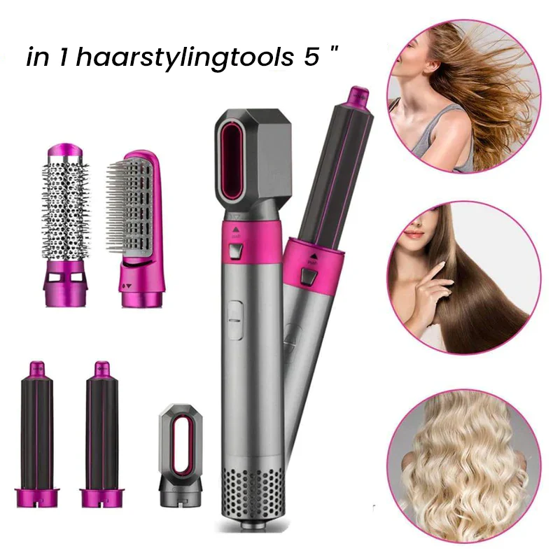 5 in 1 professionele multifunctionele haar styling gereedschap - Image 6