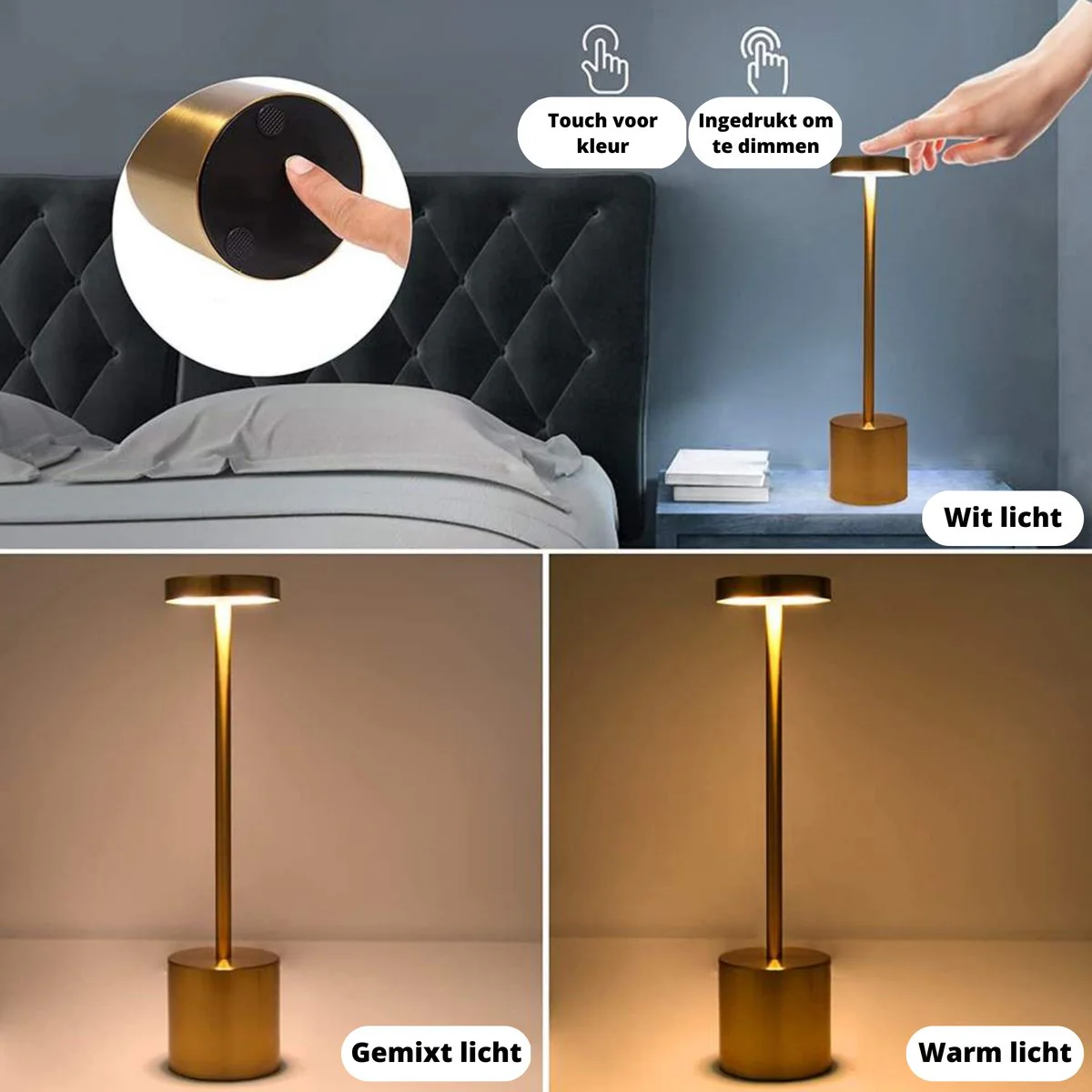 50% KORTING | 2024 Luxe Lampfy™ - USB dimbare Led Lamp - Image 7