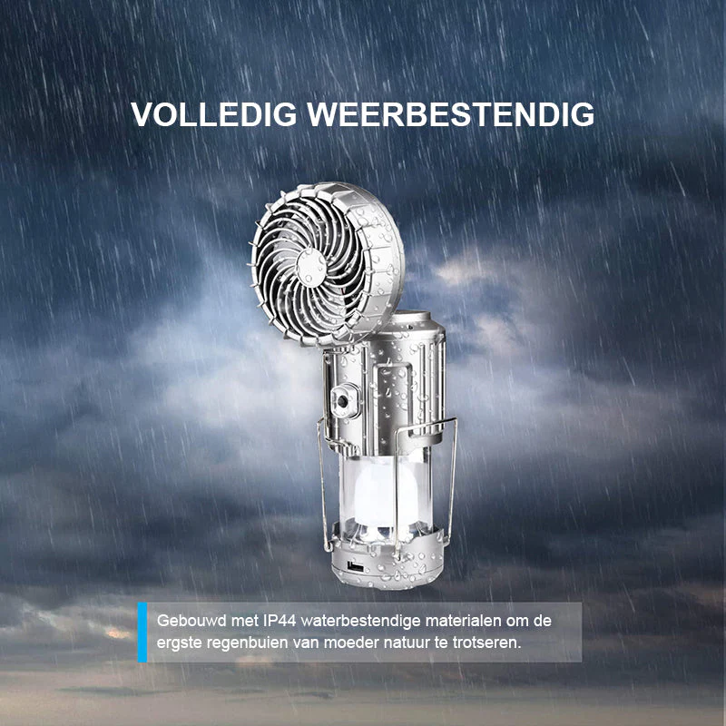 6-in-1 draagbare LED-campinglantaarn op zonne-energie - Image 6