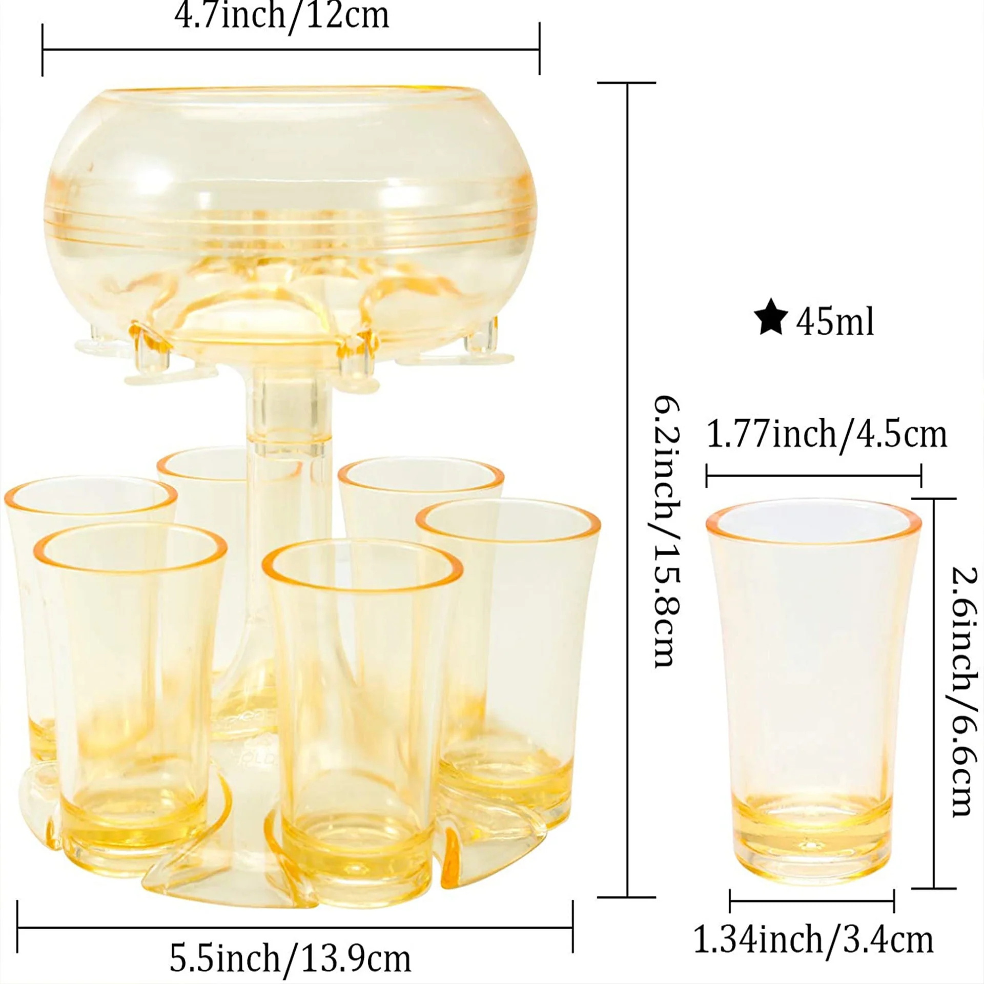 6 Shotglas dispenser en houder - Image 23