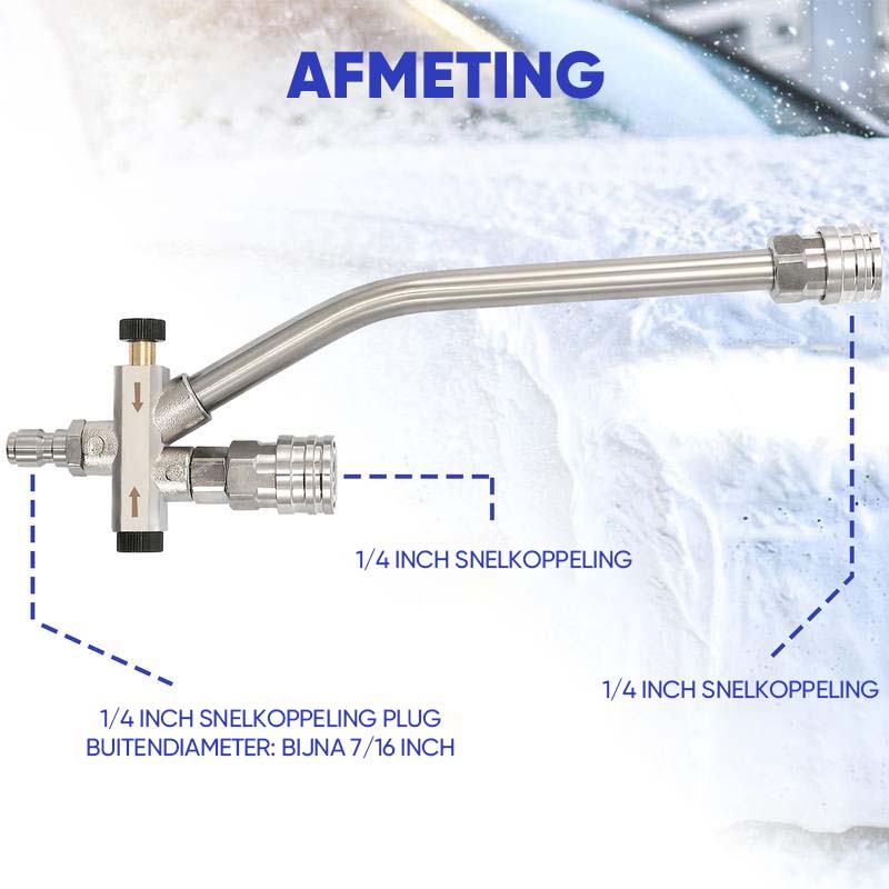 Accessoire met dubbele connector van schuimkanon - Image 8