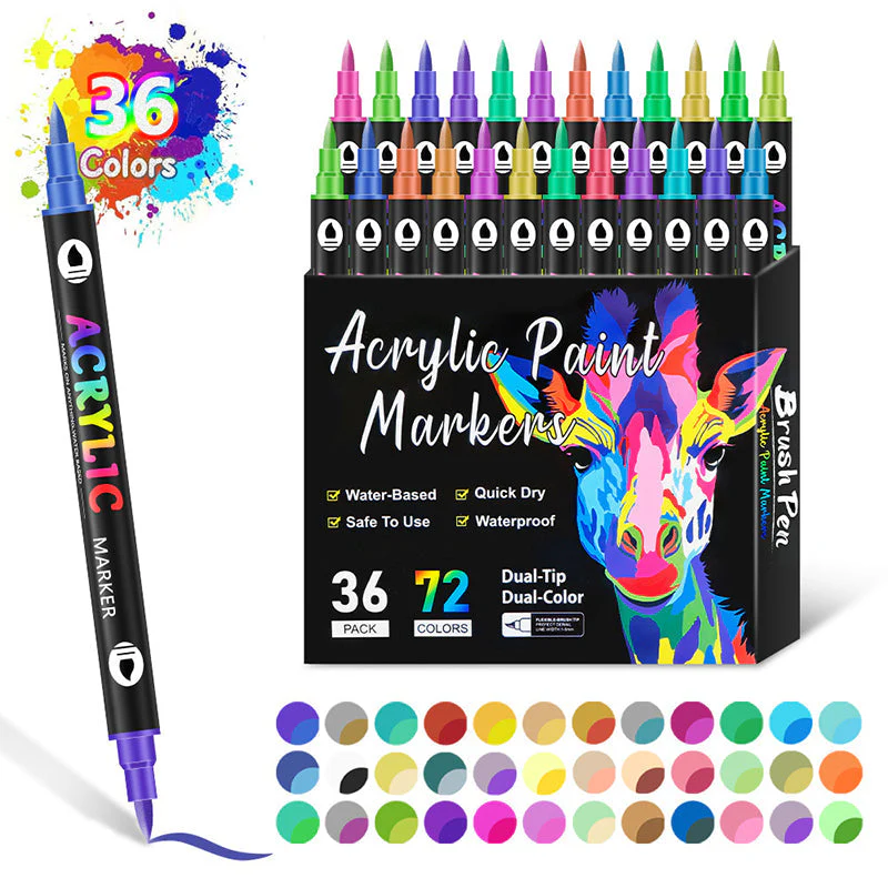 ColorCraft - Acrylverf Markeerpen | 50% KORTING - Image 14