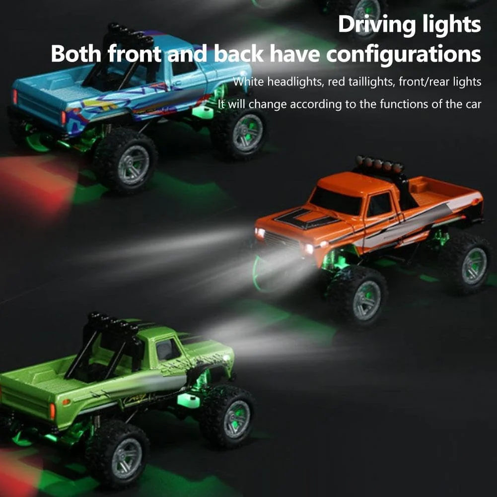 Afstandsbediening Auto Met Verlichting - Perfect Voor Kinderen, Oplaadbaar - Image 6