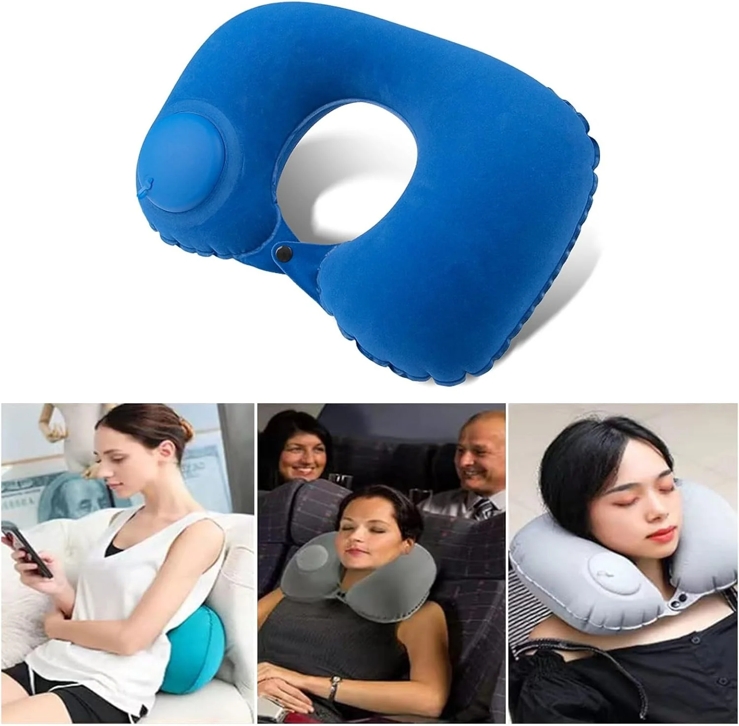 ReisComfort™ – Waterdicht opblaasbaar stretchkussen - Image 10