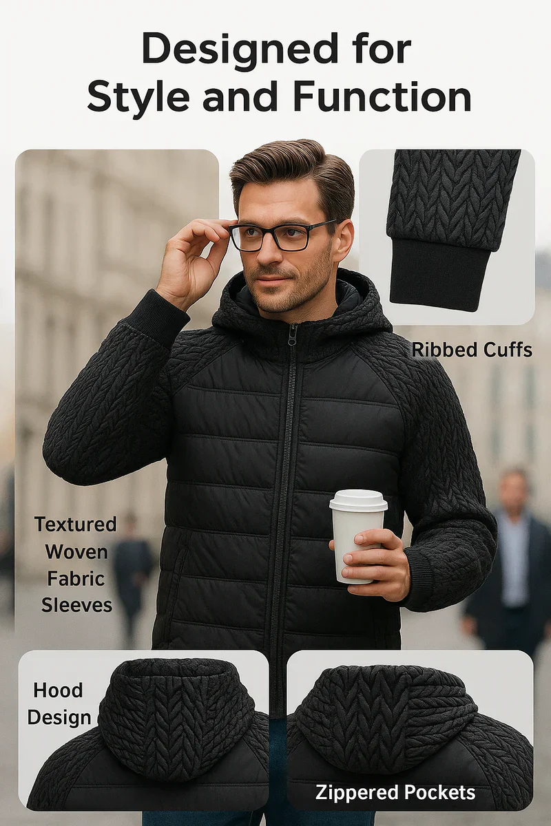 Robin – Warme Patchwork Hoodie | 50% KORTING - Image 9