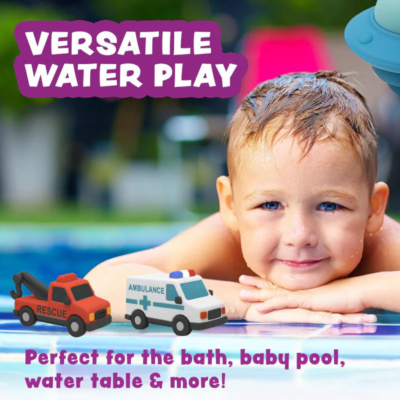 AquaFleet Voertuigen 6-delige Set — Puur Plezier Spetteren - Image 9