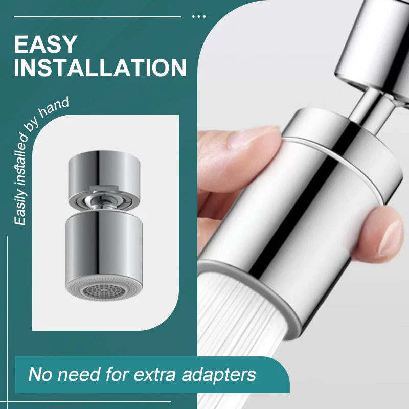 AquaSpin – 360° Kraanreiniger Upgrade | 1+1 GRATIS - Image 8