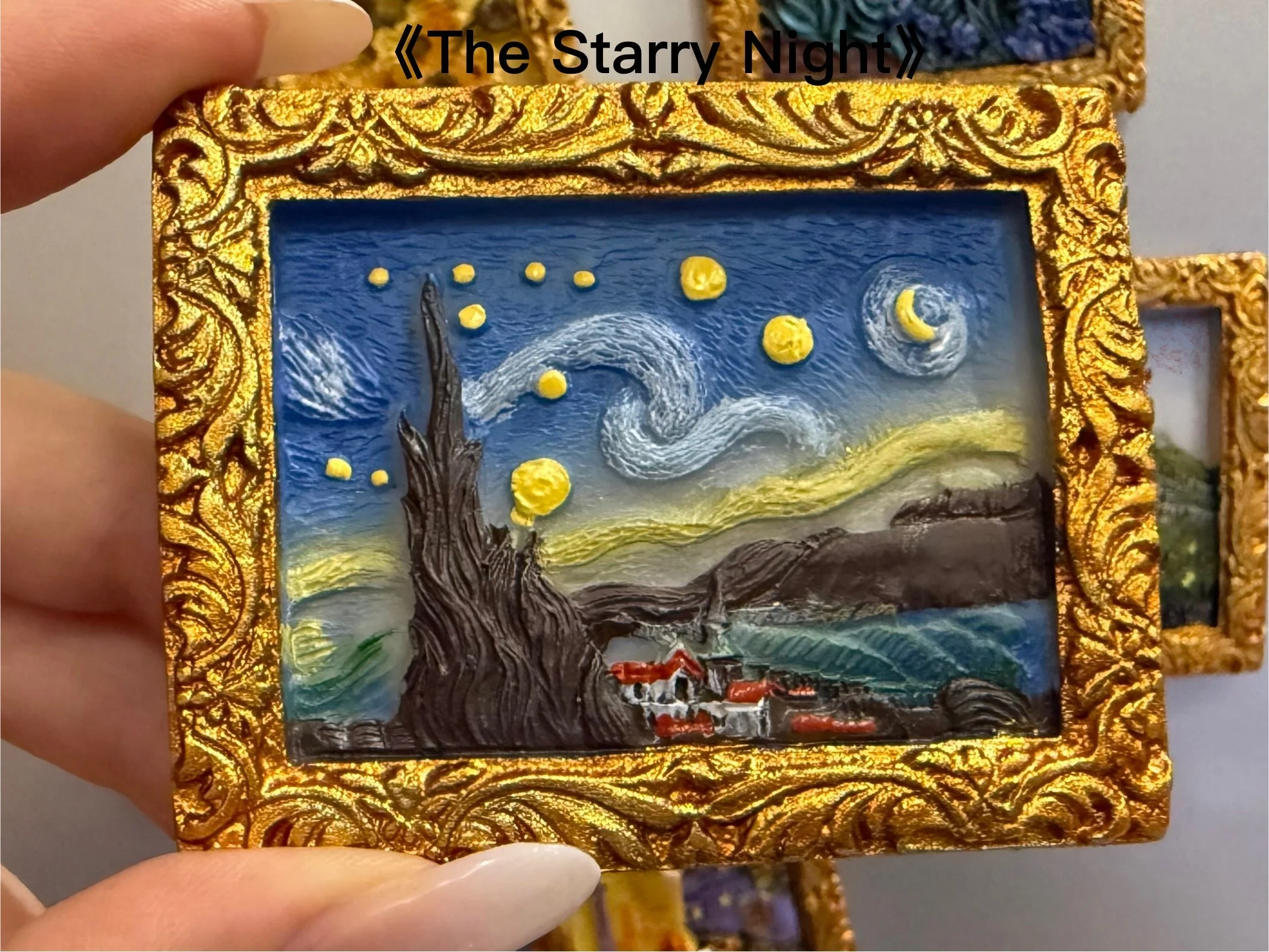 ArtMag Gold – 3D Van Gogh kunstmagneten | 1+1 GRATIS - Image 2