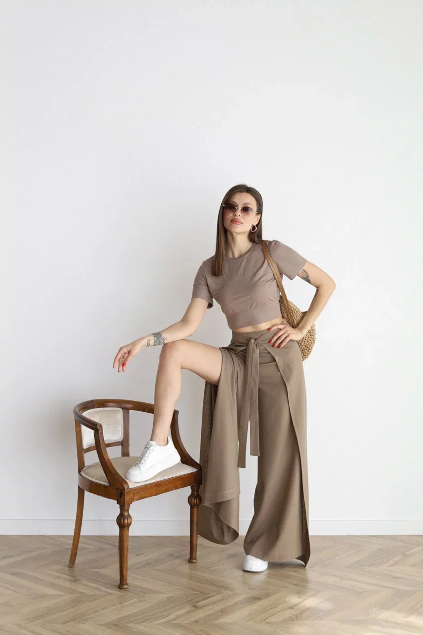 Asya™ Linnen Broek met Wijde Pijpen | Luchtig Comfort voor Elke Dag | 50% KORTING - Image 9