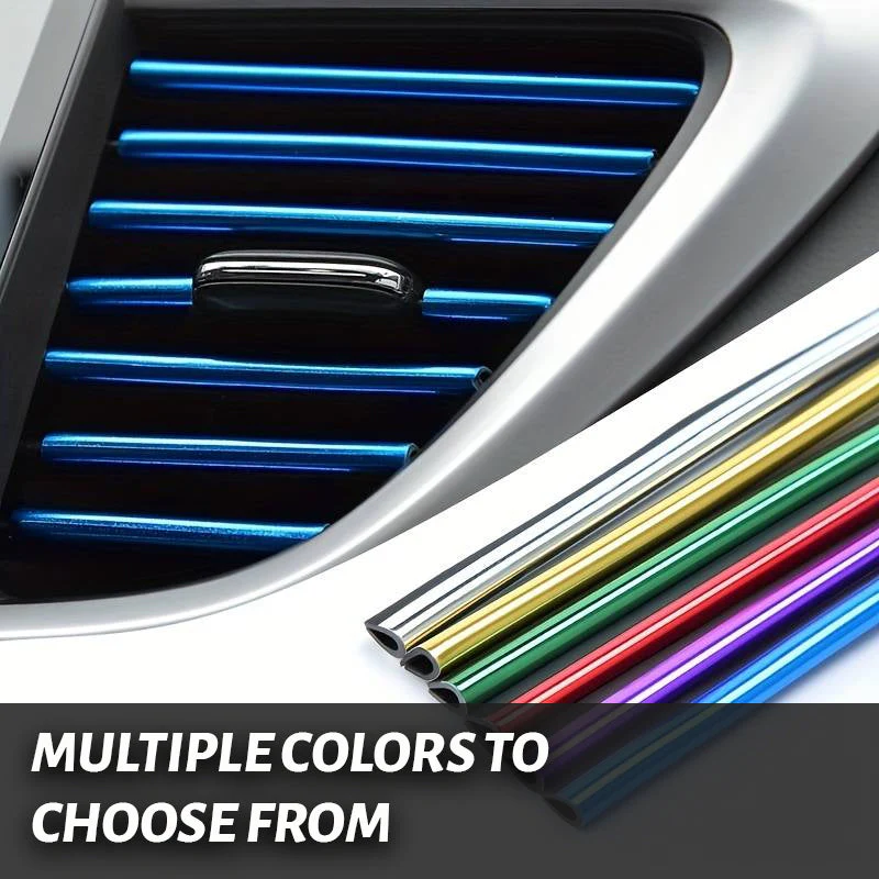 Auto AC ventilatierooster decoratieve strips (10 stuks) - Image 2