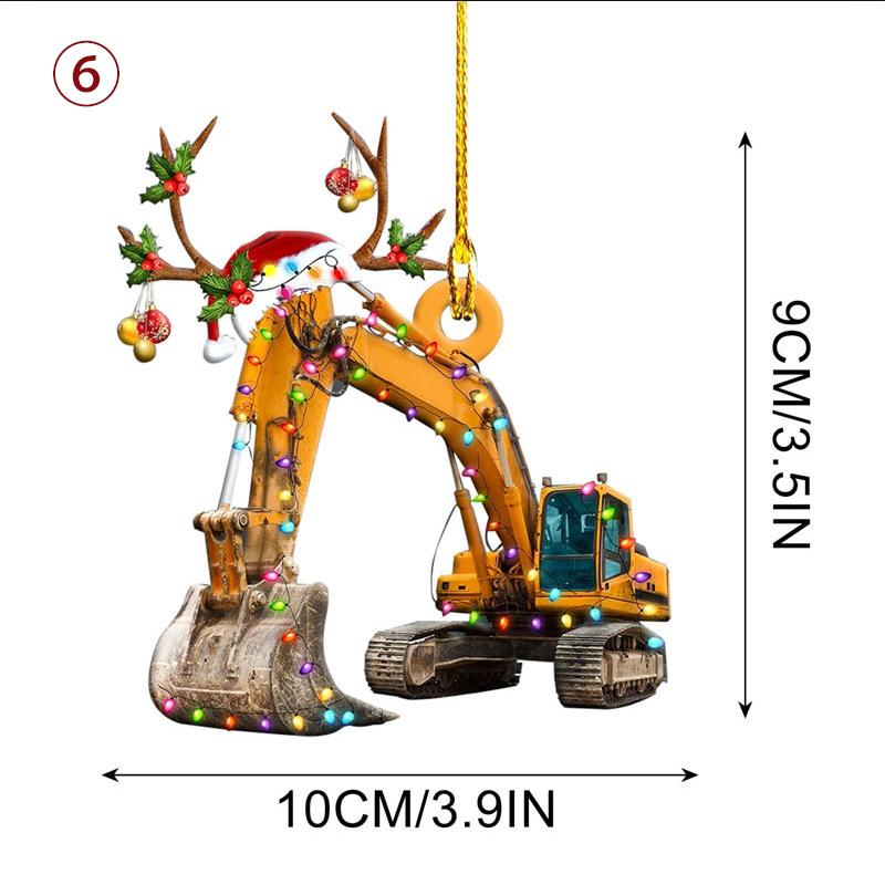 Auto-Boot-Kerstijzer Ornament - Image 12