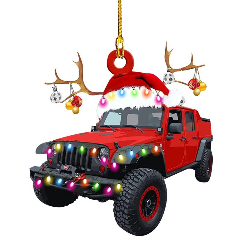 Auto-Boot-Kerstijzer Ornament - Image 5